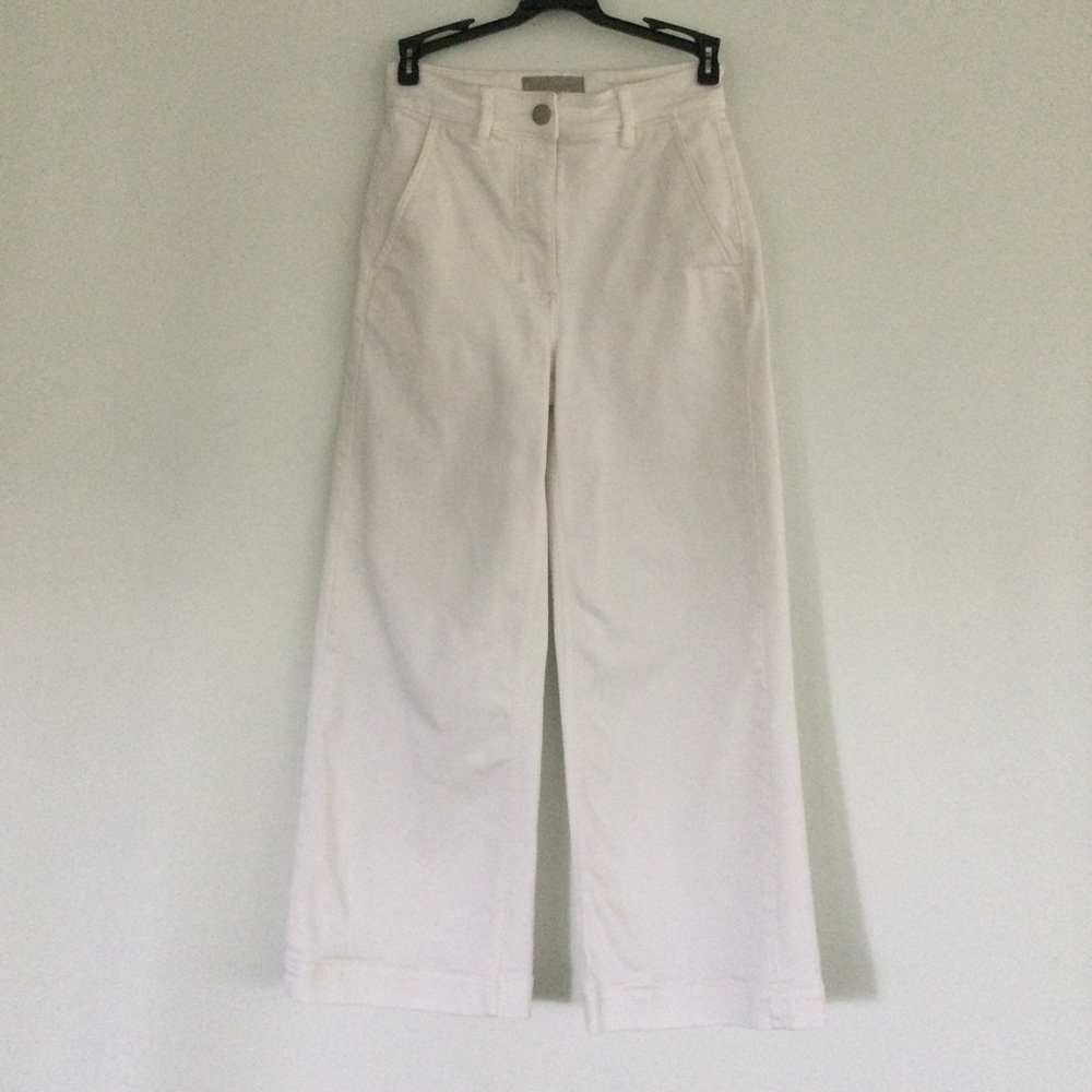 Everlane Cropped Wide Leg Pant Size 00 #T7